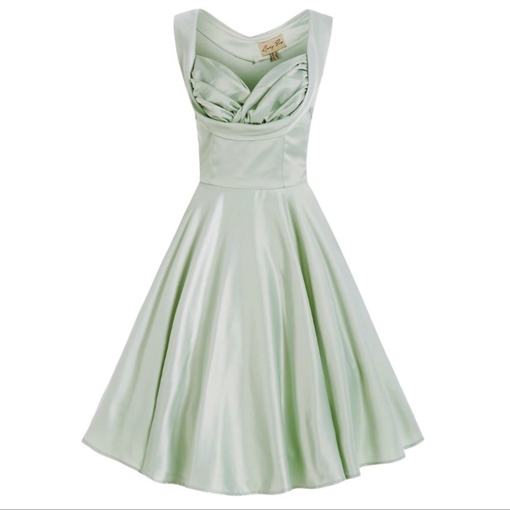 NWT Lindy Bop Vintage Inspired Swing Dress
